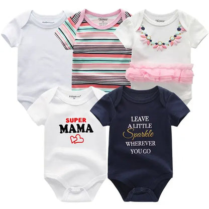 Baby Cotton Bodysuits