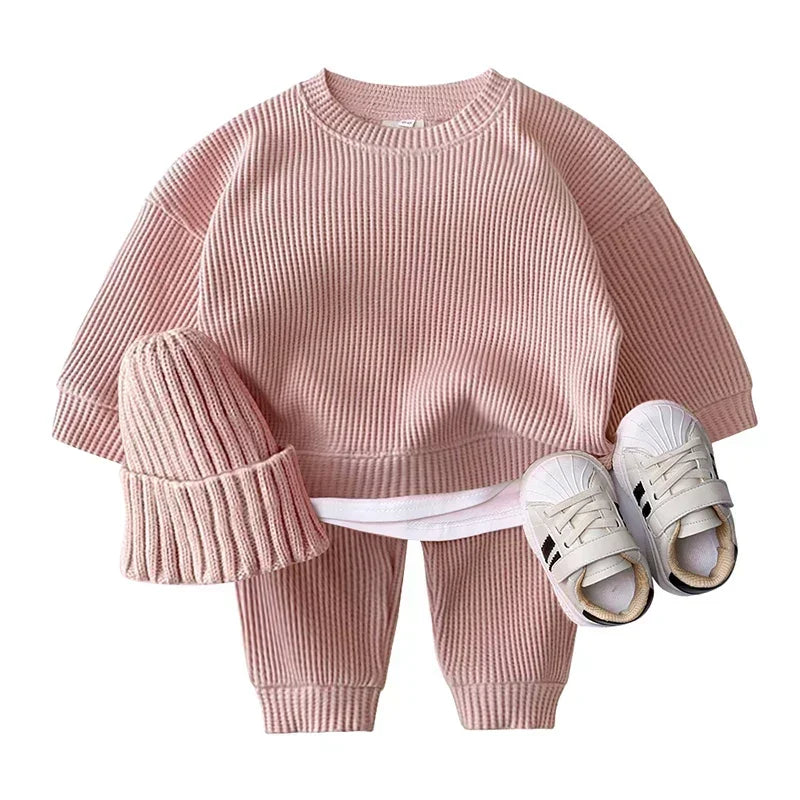 Pullover Sweatshirt and Pant Set