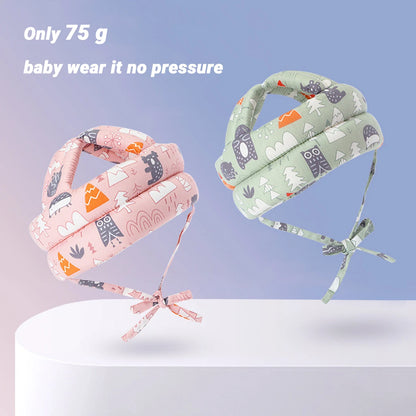 Soft Adjustable Baby Safety Helmet