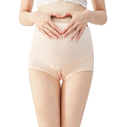 High Waist Pregnant Belly Briefs