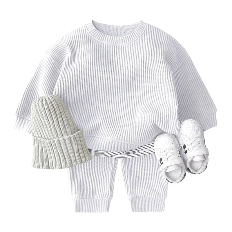 Pullover Sweatshirt and Pant Set